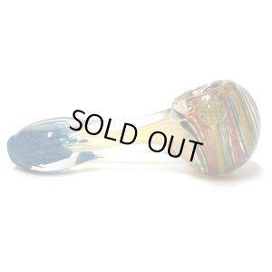 画像2: Color Changing Confetti Glass Pipe ガラスパイプ