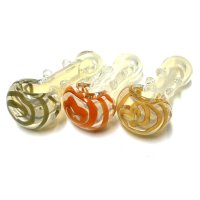 Spiral Striped Color Changing Glassスモール ガラスパイプ