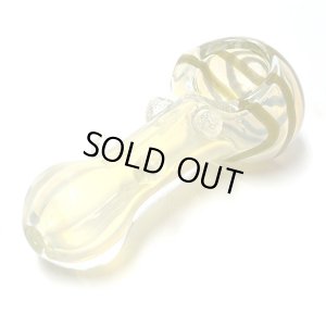 画像5: Spiral Striped Color Changing Glassスモール ガラスパイプ