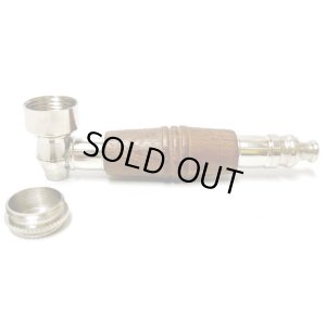 画像3: Wood Sleeve Metal Pipe ウッドカバー蓋付きメタルパイプ