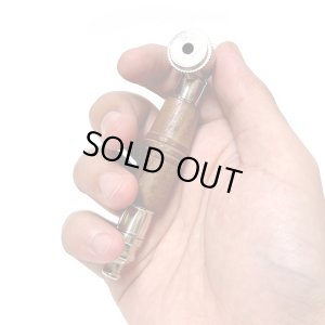 画像6: Wood Sleeve Metal Pipe ウッドカバー蓋付きメタルパイプ