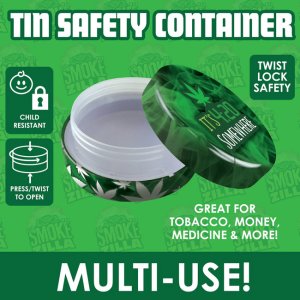 画像2: SmokeZilla - Tin Safety Storage Container セーフティ 収納ケース