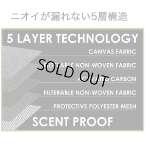 画像3: 【ニオイが漏れないバッグ】 Smokezilla - Canvas Smell Proof Roll Bag