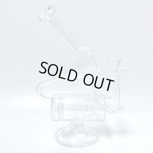 画像9: Glass Recycler Bong 23cm ガラス リサイクラー ボング