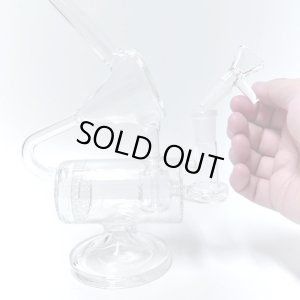 画像8: Glass Recycler Bong 23cm ガラス リサイクラー ボング