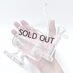 画像7: Glass Recycler Bong 23cm ガラス リサイクラー ボング