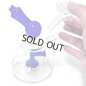 画像6: Glass Stand Bagel Bong 15cm スタンドベーグル ボング