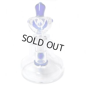 画像4: Glass Stand Bagel Bong 15cm スタンドベーグル ボング