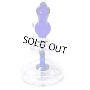 画像5: Glass Stand Bagel Bong 15cm スタンドベーグル ボング