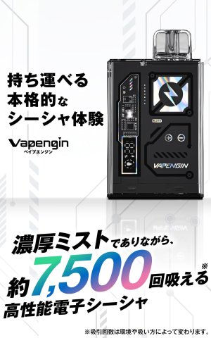 画像2: Vapengin ベイプエンジン 使い捨てVAPE・電子シーシャ