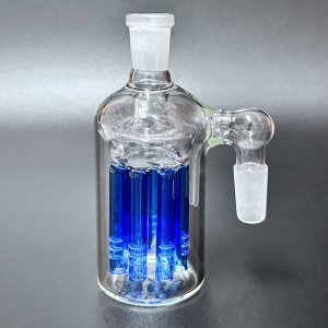 画像1: Pyrex Bubbler Ash Catcher ガラスボング用 拡張チャンバーパーツ 14mm 90°