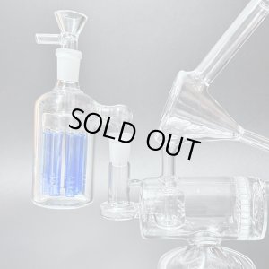 画像8: Pyrex Bubbler Ash Catcher ガラスボング用 拡張チャンバーパーツ （90°／45°）（14mm／18mm）