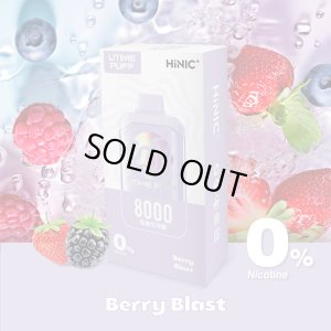 画像11: （禁煙にオススメ）HiLIQ - HiNIC UTIME PUFF 喉にガツンとくる使い捨てVAPE・電子シーシャ