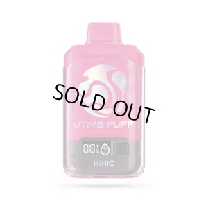 画像6: （禁煙にオススメ）HiLIQ - HiNIC UTIME PUFF 喉にガツンとくる使い捨てVAPE・電子シーシャ