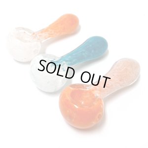 画像1: Small Multicolor Frit Glass Pipe スモール ガラスパイプ