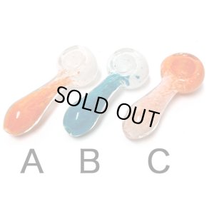 画像2: Small Multicolor Frit Glass Pipe スモール ガラスパイプ