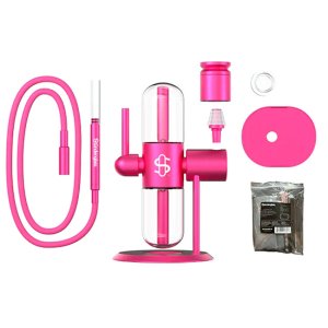 画像4: （正規品）  Stundenglass - Kompact Gravity Hookah Pink コンパクト グラビティボング ＆ フーカー ピンク （ シーシャ用フーカー & 水パイプ ボング）  