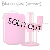 （正規品）  Stundenglass - Kompact Gravity Hookah Pink コンパクト グラビティボング ＆ フーカー ピンク （ シーシャ用フーカー & 水パイプ ボング）  
