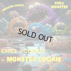 画像10: （新味登場）CHILL MONSTER - チルモンスター CBNクッキー 1枚入り / CBN420mg（ココアブラウニー／キャラメル）