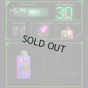 画像10: （ゲーム機能付き）Lost Vape  - Ursa Pocket Pod ロストベイプ ウルサポケットポッド【初心者おすすめ ／ 電子タバコ・電子シーシャ・VAPEスターターキット】