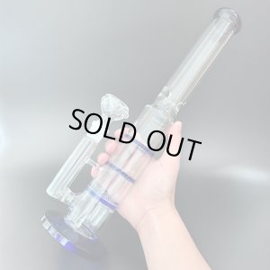 画像6: 多層ハニカム・アイスガラスボング38cm