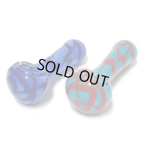画像1: Spoon Hand Glass Pipe ガラスパイプ