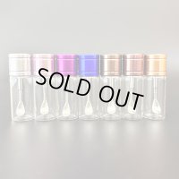 スプーン付き ガラスボトル 53mm × 17mm／クリアガラス