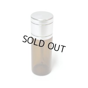 画像2: スプーン付き ガラスボトル 53mm × 17mm／色付きガラス