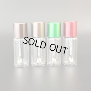 画像1: スプーン付き ガラスボトル 47mm × 15mm/クリアガラス