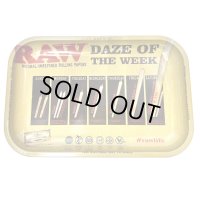 RAW - Daze of The Week  メタルローリングトレイ