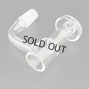 画像4: Flat Top Quartz Banger With Hollow Bubble Cap Ball & Terp Pillar フラットトップ クォーツ バンガー バブルキャップ＆タープピラー付き （WAX・ダブリグ用 火皿）