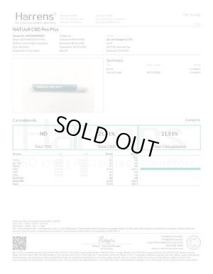 画像5: 【新基準値対応】NATUuR CBD Disposable Pen 1.0ml ナチュール 使い捨て CBDペン（CBD含有率20%）
