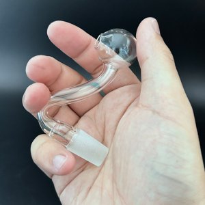 画像6: ガラスボング用 クラックパイプ パーツ(カーブ)