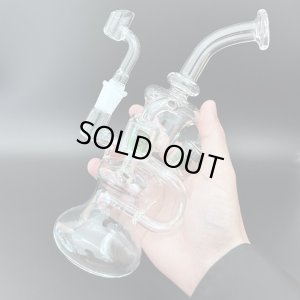 画像10: 5 Arms Chamber Recycler Dab Rig リサイクラー ダブリグ 24cm