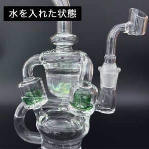 画像11: 5 Arms Chamber Recycler Dab Rig リサイクラー ダブリグ 24cm