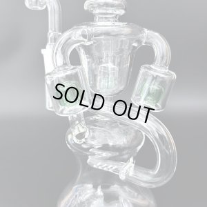 画像8: 5 Arms Chamber Recycler Dab Rig リサイクラー ダブリグ 24cm