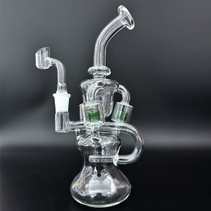 画像4: 5 Arms Chamber Recycler Dab Rig リサイクラー ダブリグ 24cm