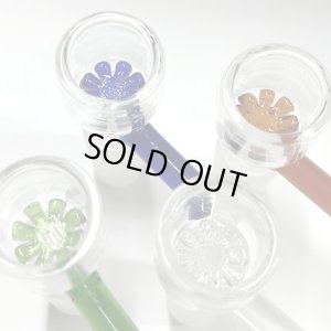 画像2: Filter Glass Bowl - スクリーン不要 ガラスボング 水パイプ用　火皿 ／ 14mm オス型