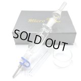 Micro Nector Collector ワックス・パウダー用 ディップ ガラスパイプ