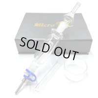 Micro Nector Collector ワックス・パウダー用 ディップ ガラスパイプ