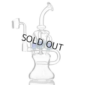 画像2: 5 Arms Chamber Recycler Dab Rig リサイクラー ダブリグ 24cm