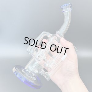画像5: 5 Arms Chamber Recycler Bong リサイクラー ボング 24cm