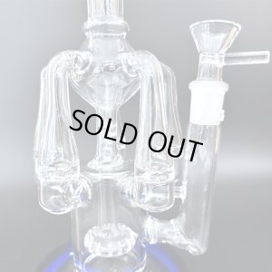 画像4: 5 Arms Chamber Recycler Bong リサイクラー ボング 24cm