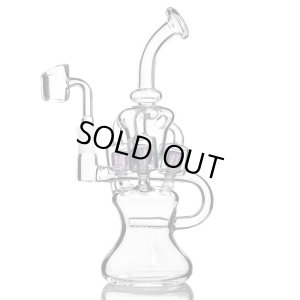 画像3: 5 Arms Chamber Recycler Dab Rig リサイクラー ダブリグ 24cm