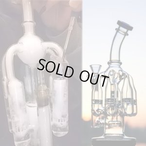 画像8: 5 Arms Chamber Recycler Bong リサイクラー ボング 24cm