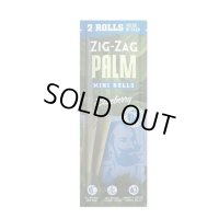 ZIG ZAG - Mini Palm Rolls Blueberry ジグザグ ミニパームロール ブルーベリー風味 2本入り