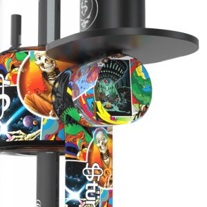 画像4: （正規品） Stundenglass × GRATEFUL DEAD Legacy Patchwork - Gravity Hookah グラビティボング & フーカー  （シーシャ用フーカー & 水パイプ ボング） 