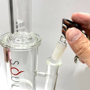 画像4: Glass on Glass Bowl - Spike ガラスボング　水パイプ用　火皿 ／ 14mm オス型