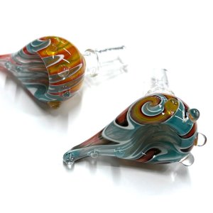 画像2: Glass on Glass Bowl - Wig Wag ガラスボング　水パイプ用　火皿 ／ 14mm オス型