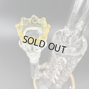 画像5: Slull with Crown Big Glass Bowl ガラスボング　水パイプ用　火皿 ／ 14mm オス型